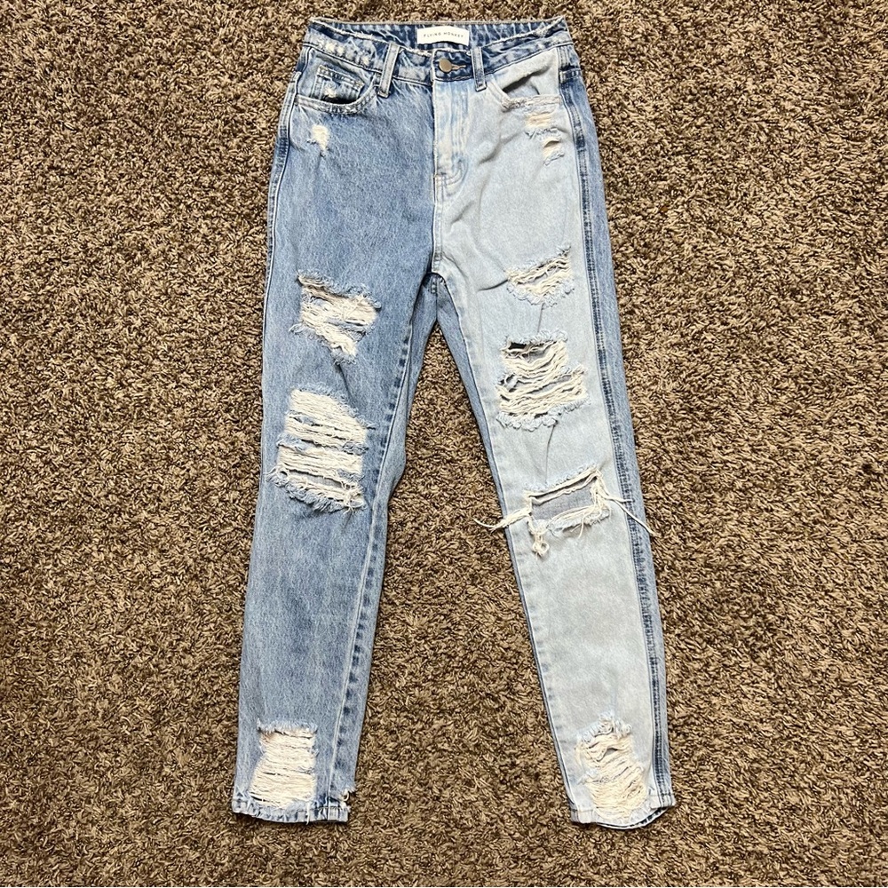 Flying Monkey Two-Tone Jeans